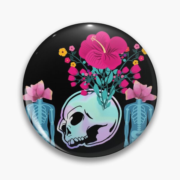 Item preview, Cute Fun Colroful Beauty From Tragedy Skeleton & Skull Art designed and sold by Darlene Douglas-Jackson.