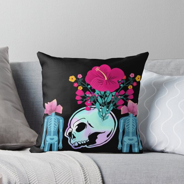 Item preview, Cute Fun Colroful Beauty From Tragedy Skeleton & Skull Art designed and sold by Darlene Douglas-Jackson.