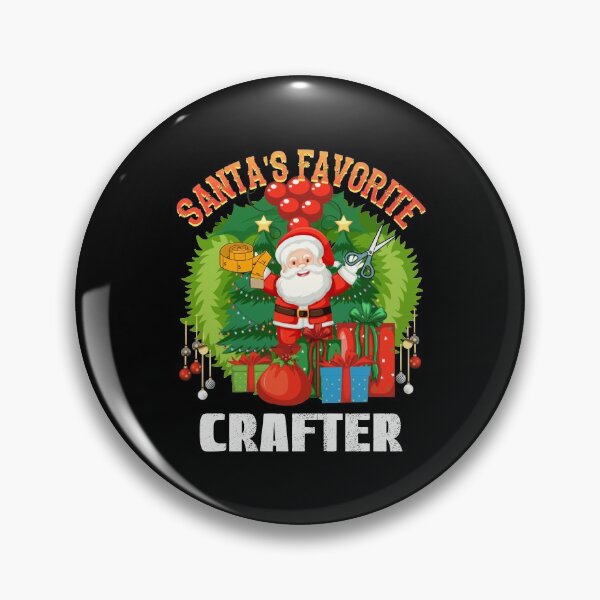 Item preview, Santas Favorite Crafter, Crafters Gonna Craft designed and sold by SportyDogShop.