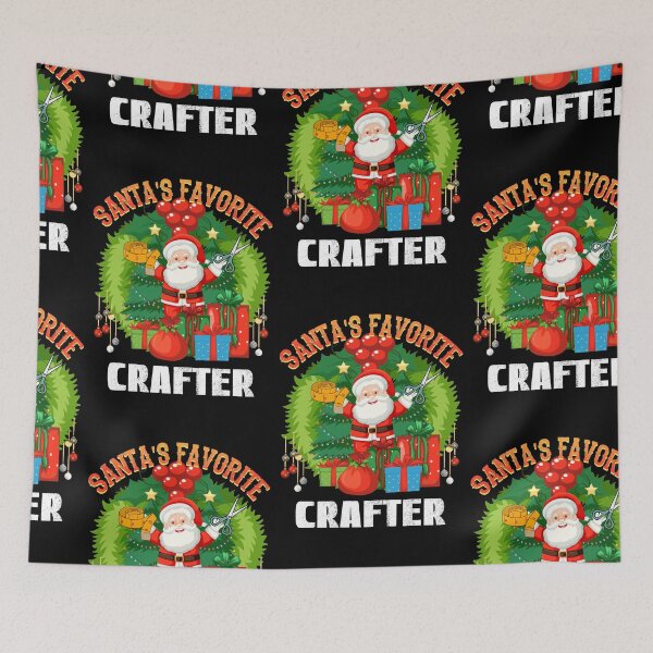 Item preview, Santas Favorite Crafter, Crafters Gonna Craft designed and sold by SportyDogShop.