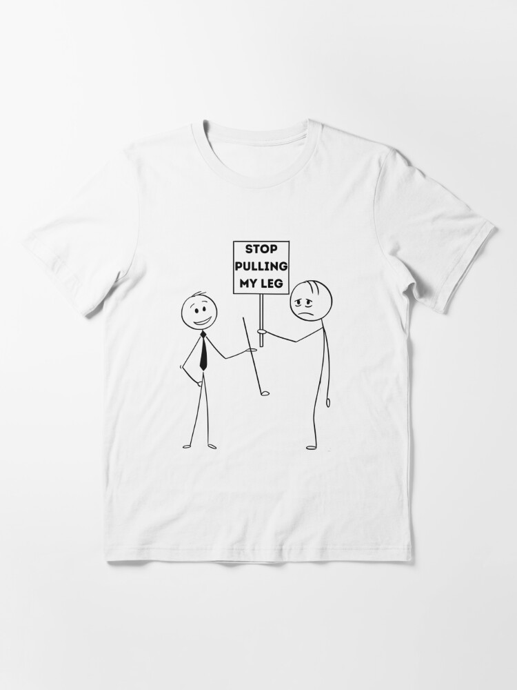 Stickman Funny Pun Slogan Gift' Men's T-Shirt