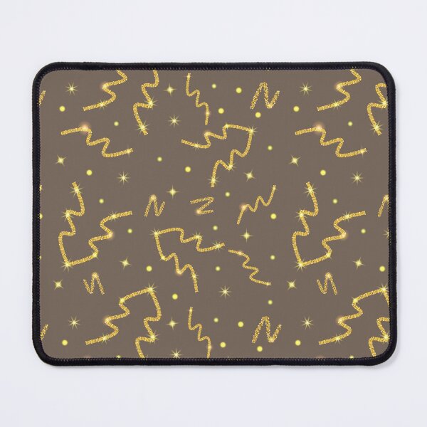 Item preview, Gold pattern in retro style, brown background. designed and sold by Natalya Alexandrou.