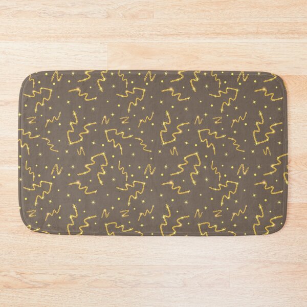 Item preview, Gold pattern in retro style, brown background. designed and sold by Natalya Alexandrou.