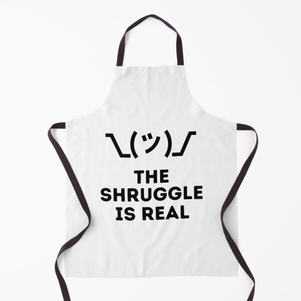 Item preview, The Shruggle is Real designed and sold by LiToDesignCo.