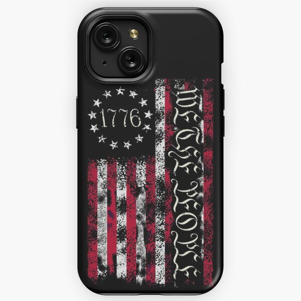  Somlatic Personalized American Flag Fishing Phone Case