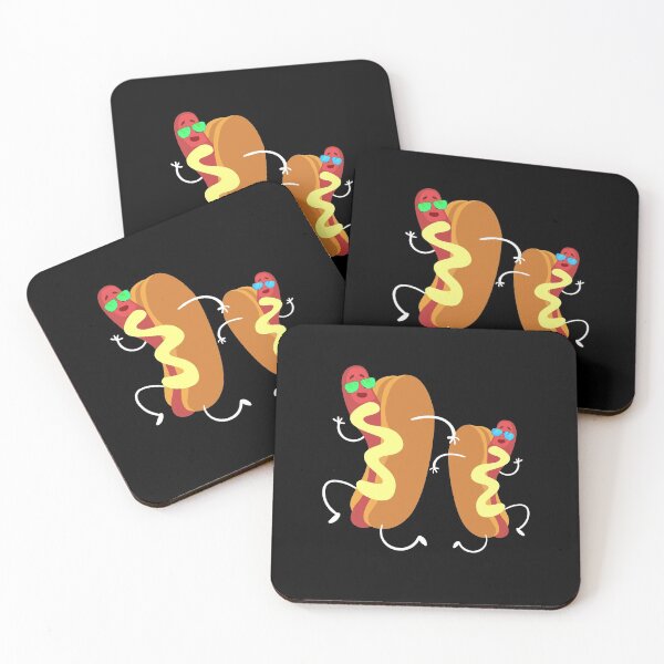 Item preview, Franks Sausages Weiner Fast Food Sunglasses Funny Hot Dog designed and sold by Dressed For  Duty.