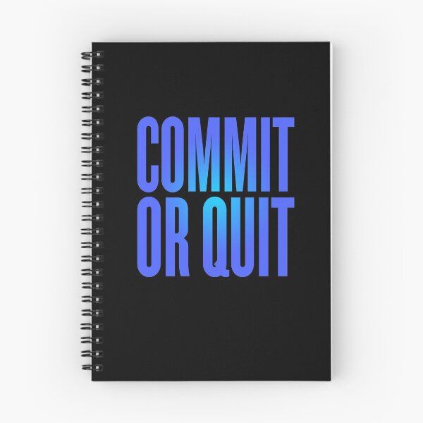 Item preview, Commit or quit. v.1 designed and sold by x1brett.