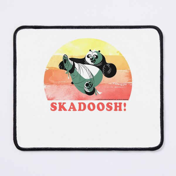 Item preview, Kung Fu Bear Skadoosh Retro Circle Portrait designed and sold by BogdanConrad.