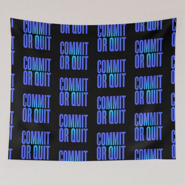 Item preview, Commit or quit. v.1 designed and sold by x1brett.