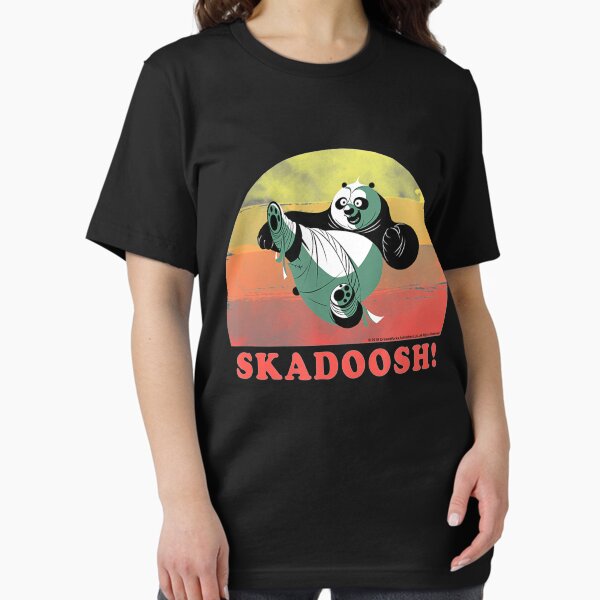 Item preview, Kung Fu Bear Skadoosh Retro Circle Portrait designed and sold by BogdanConrad.