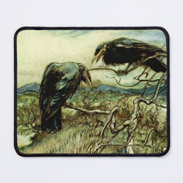 Item preview, The Twa Corbies The Two Ravens - Arthur Rackham designed and sold by Vintage Designs +.