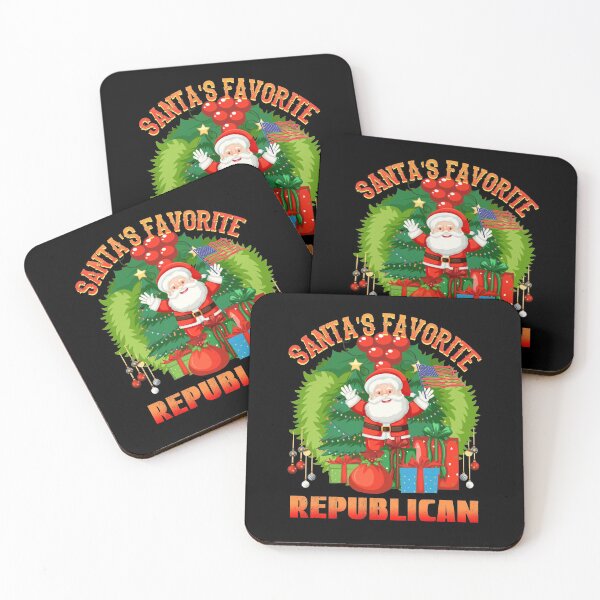 Item preview, Santas Favorite Republican, Xmas Republican designed and sold by SportyDogShop.