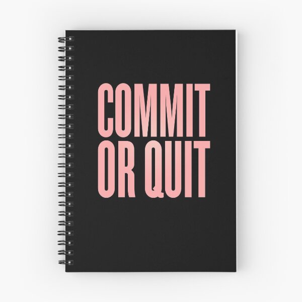 Item preview, Commit or quit. v.2 designed and sold by x1brett.