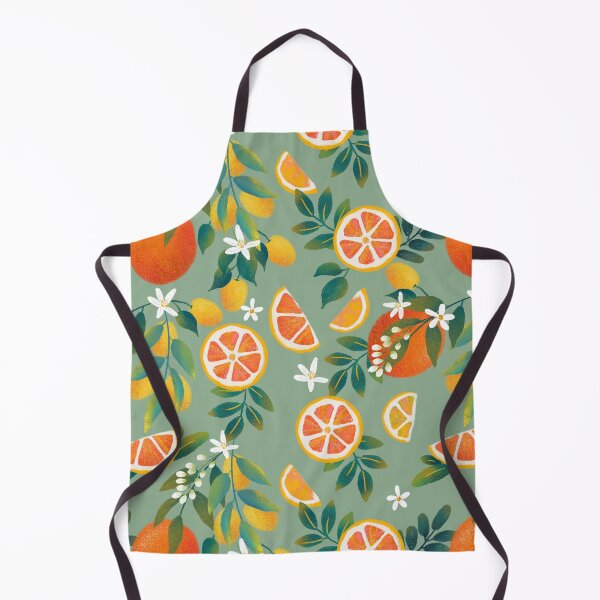 Item preview, orange and lemon pattern designed and sold by raghda-s-m.