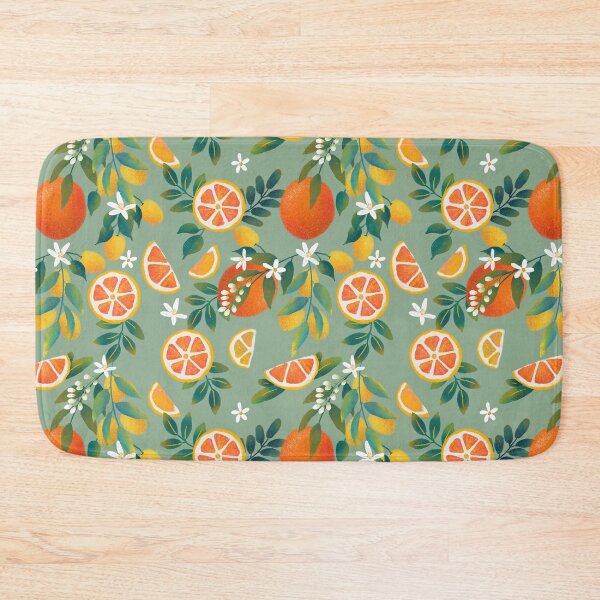 Item preview, orange and lemon pattern designed and sold by raghda-s-m.