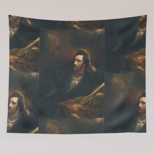 Item preview,   Faust in his study - Ary Scheffer designed and sold by Vintage Designs +.
