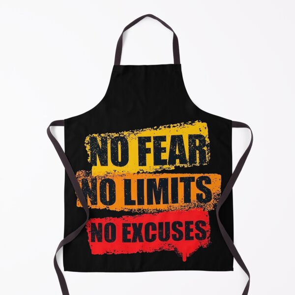 Item preview, No fear no limits no excuses designed and sold by Aleksey Alekseev.