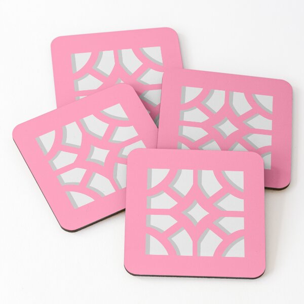 Item preview, Breeze Block Three Pink Two designed and sold by Owen1976.