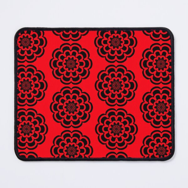 Item preview, Red Flower designed and sold by InkyandCotton.