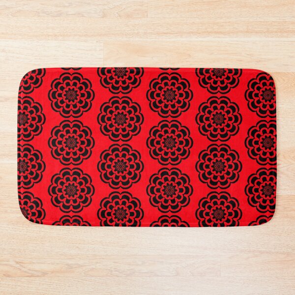 Item preview, Red Flower designed and sold by InkyandCotton.