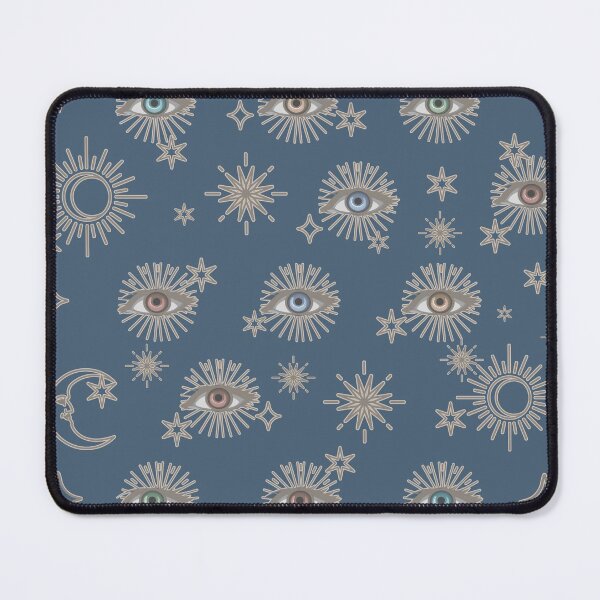 Item preview, Blue Beautiful Vintage Eyes And Celestial Stars And Planets designed and sold by TrulyEpoque.
