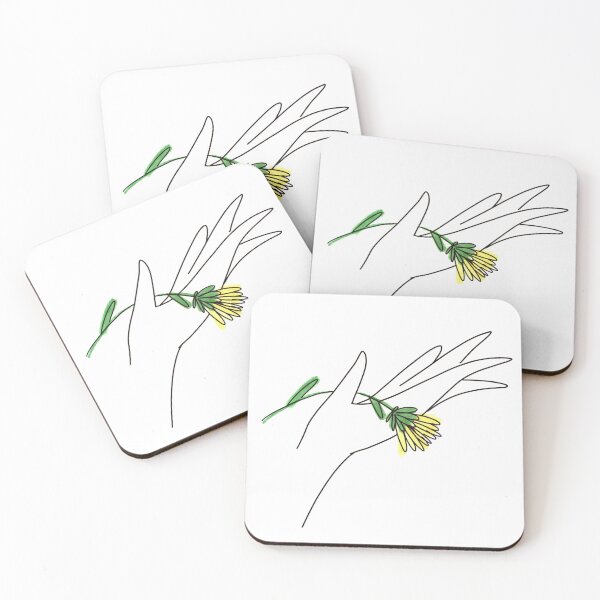 Item preview, Gentle Hand Holding Flower Watercolor designed and sold by Kaydee Mick.