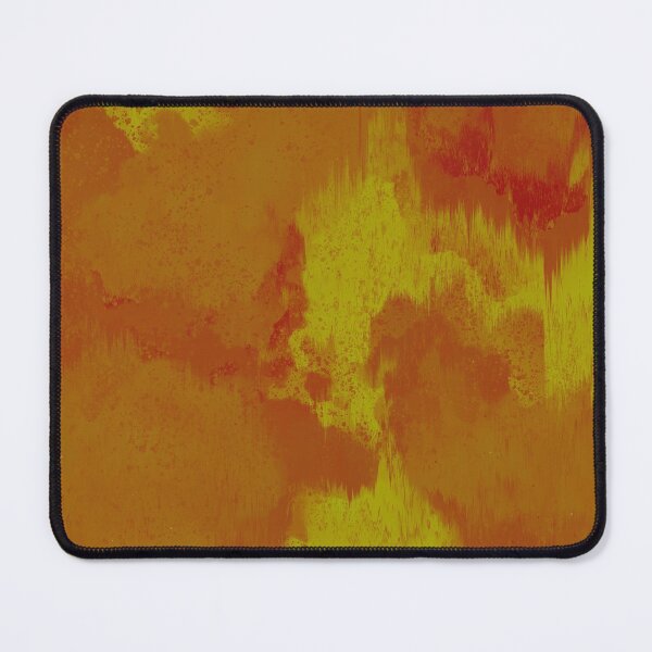 Item preview, Bold Glitch Abstract Art Pattern in Yellow, Red and Burnt Orange designed and sold by kasamor.