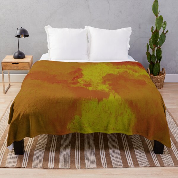 Item preview, Bold Glitch Abstract Art Pattern in Yellow, Red and Burnt Orange designed and sold by kasamor.