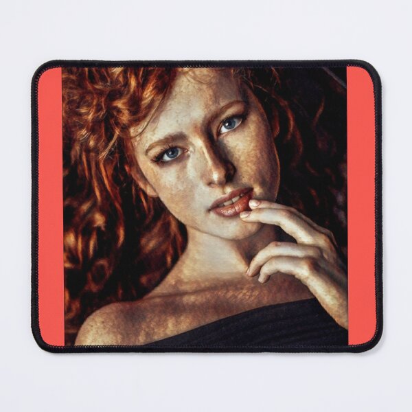 Item preview, Orange hair woman designed and sold by AlfredBilling.