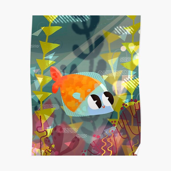 The life of a rainbow fish Poster