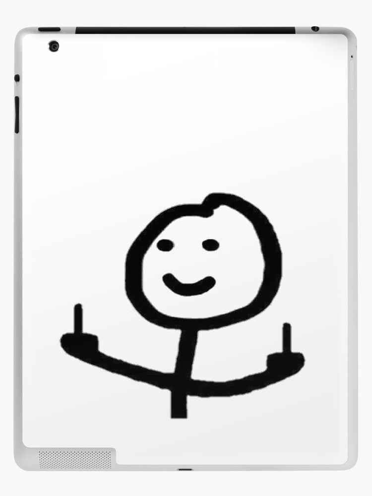 Meme Stickman iPad Cases & Skins for Sale