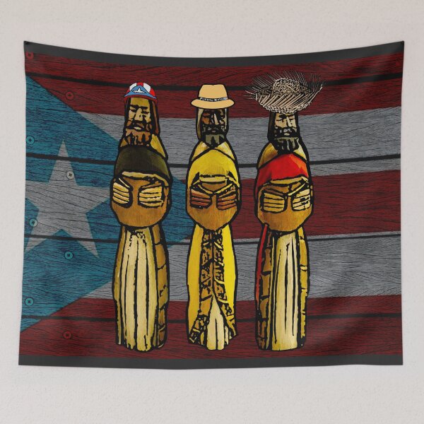 Item preview, Three Boricua Wise Men designed and sold by SoLunAgua ..