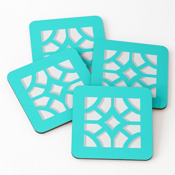Item preview, Breeze Block Three Teal Two designed and sold by Owen1976.