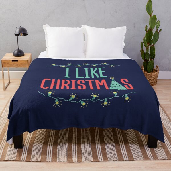 Item preview, I Like Christmas Line Art Minimalist designed and sold by jaygo.