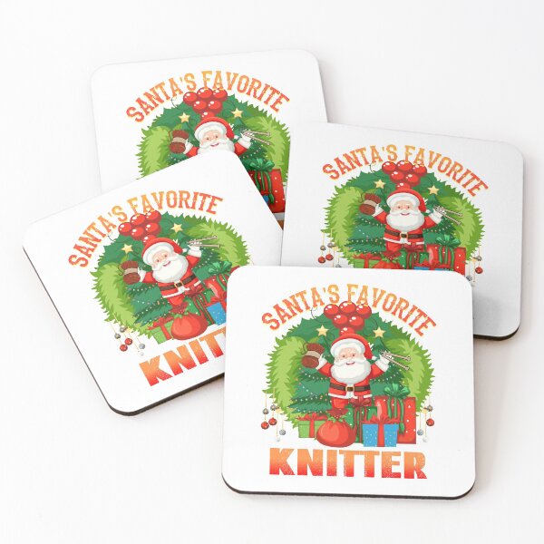 Item preview, Santas Favorite Knitter, Knitters Gonna Knit designed and sold by SportyDogShop.