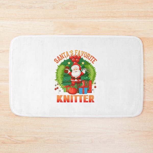 Item preview, Santas Favorite Knitter, Knitters Gonna Knit designed and sold by SportyDogShop.