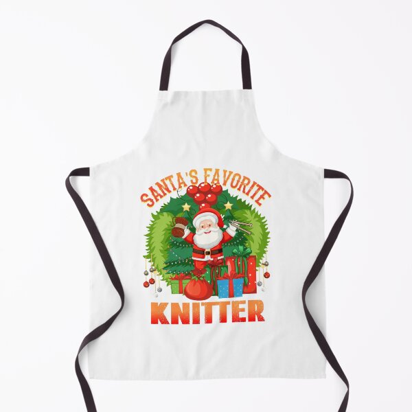 Item preview, Santas Favorite Knitter, Knitters Gonna Knit designed and sold by SportyDogShop.