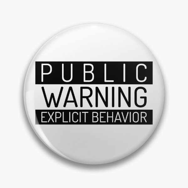 Item preview, public warning designed and sold by uncletobs.