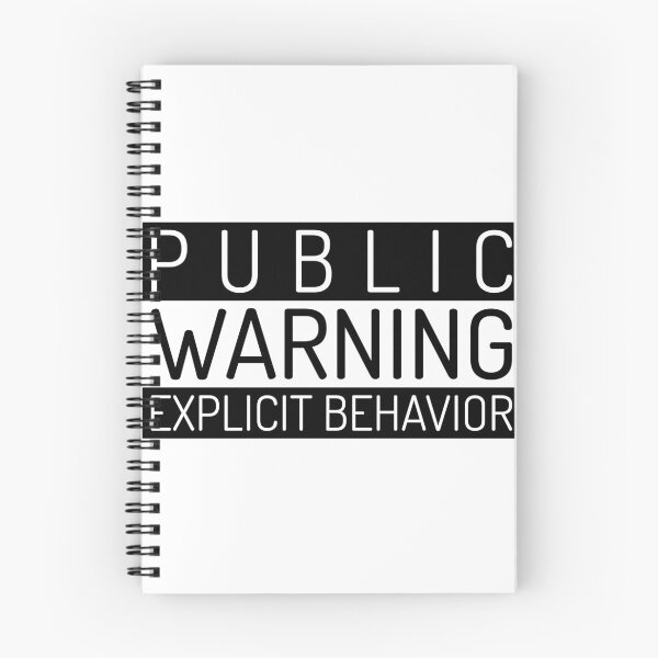 Item preview, public warning designed and sold by uncletobs.