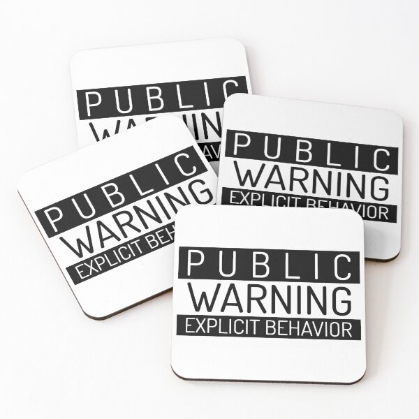 Item preview, public warning designed and sold by uncletobs.