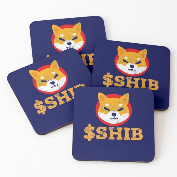 Item preview, Shiba Inu Coin Shib Distressed Shibacoin Token designed and sold by niftee.