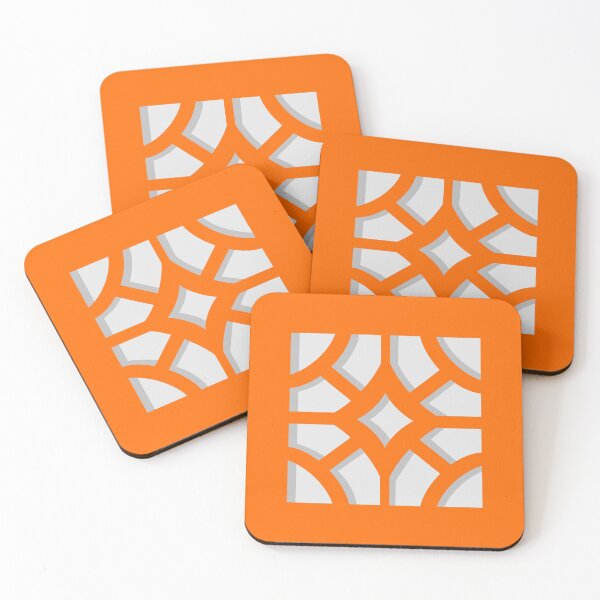 Item preview, Breeze Block Three Orange Two designed and sold by Owen1976.