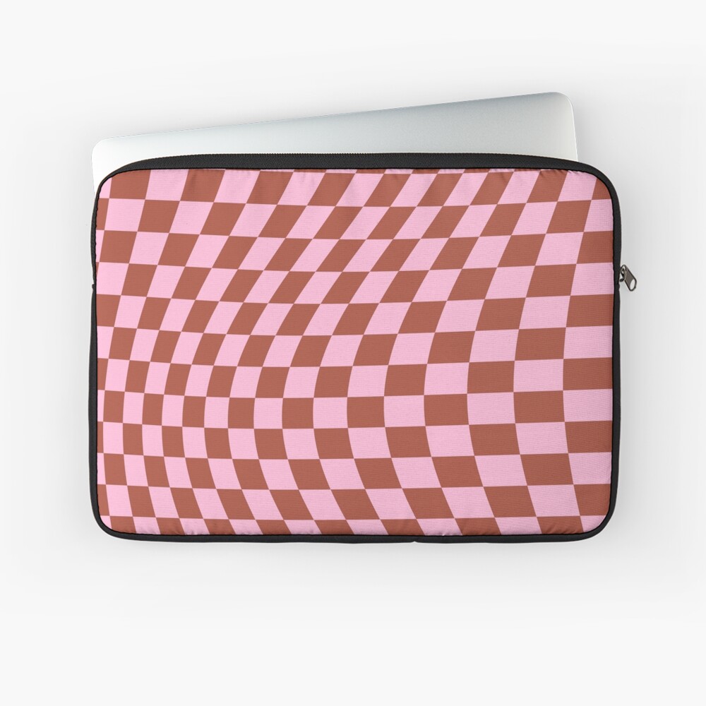 Daisy Rose Checkered Protective Laptop Sleeve case For