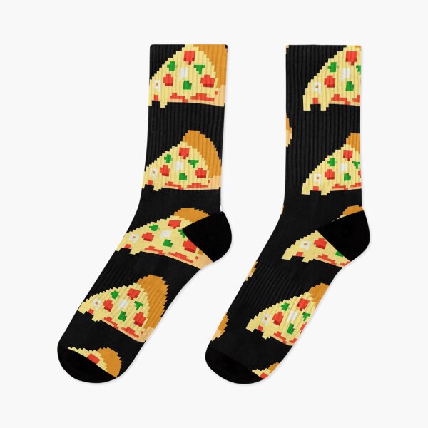Item preview, Pixelated Pizza Slice designed and sold by Happy Puppy Print On Demand.