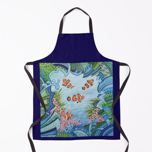 Item preview, Clownfish (in watercolor) designed and sold by Delphine HIBOU.