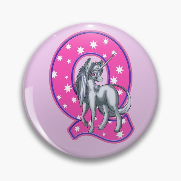 Item preview, Unicorn Letter Q designed and sold by MoonsmileProd.