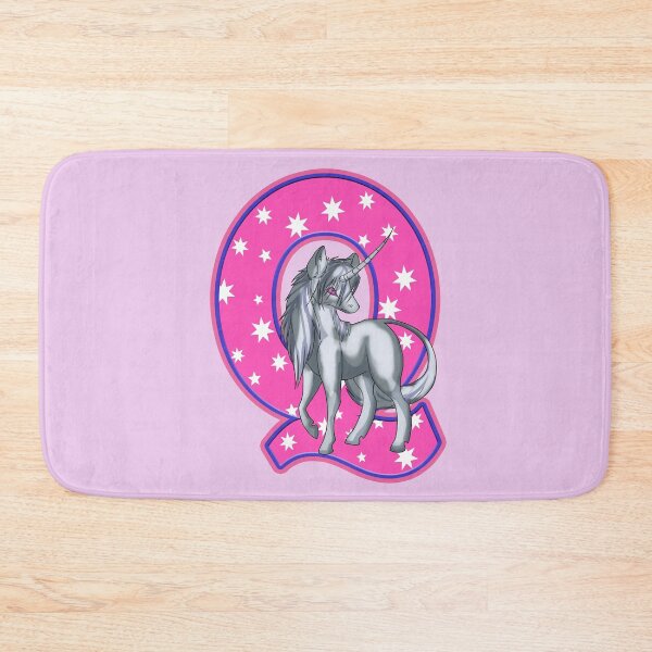 Item preview, Unicorn Letter Q designed and sold by MoonsmileProd.