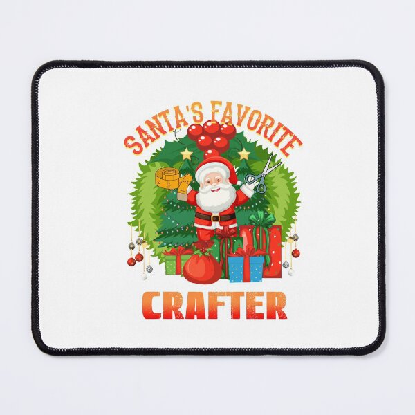 Item preview, Santas Favorite Crafter, Crafters Gonna Craft designed and sold by SportyDogShop.