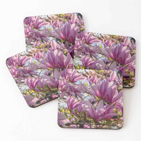 Item preview, Deep Pink Magnolia Blossoms  designed and sold by wildvalecreate.