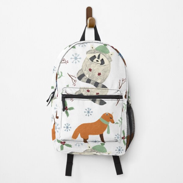 Item preview, Winter woodland critters backpack designed and sold by artbymjohnston.
